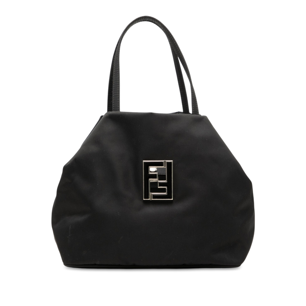 Pre-Loved Fendi Nylon FF Handbag